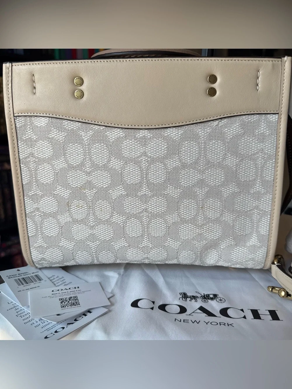 Coach Rogue 25 in Signature Canvas